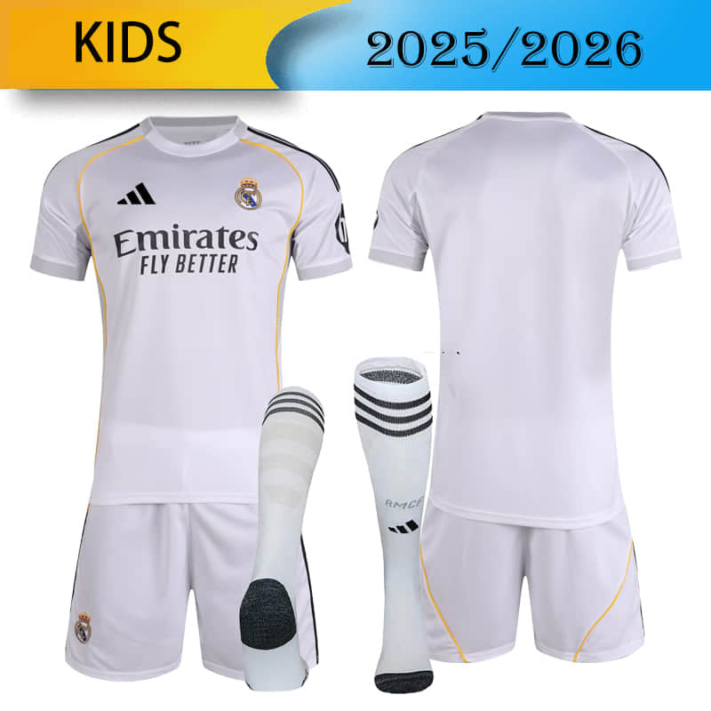 2025/2026 Real Madrid Thuis Kids