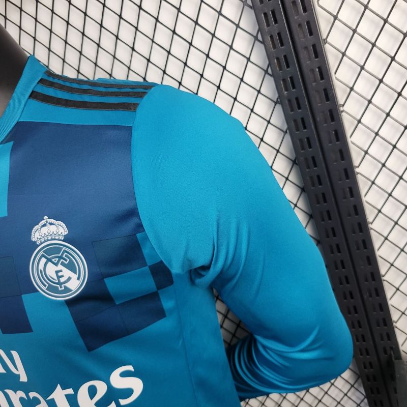 2017/2018 Real Madrid 3e Shirt Lange Mouwen