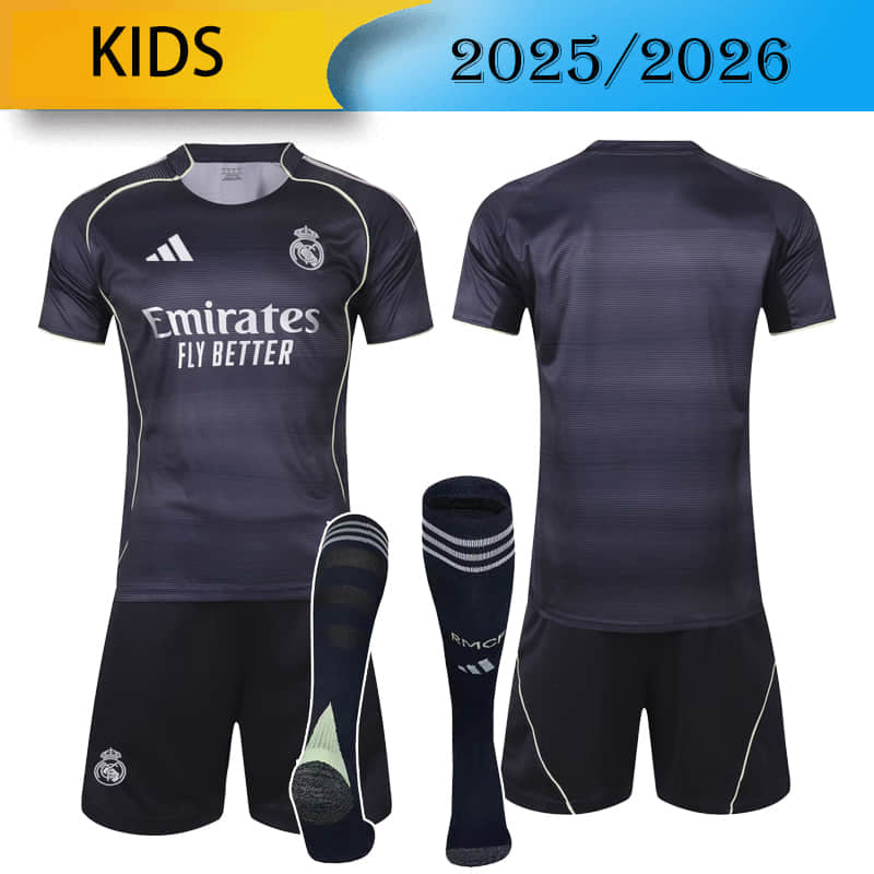 2025/2026 Real Madrid Uit Kids
