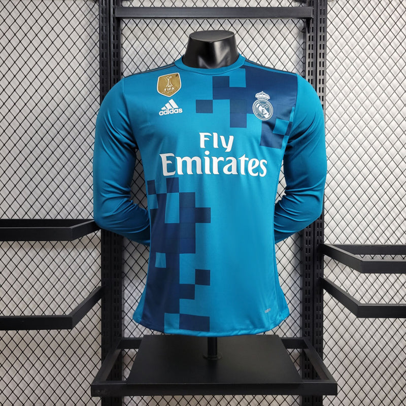 2017/2018 Real Madrid 3e Shirt Lange Mouwen