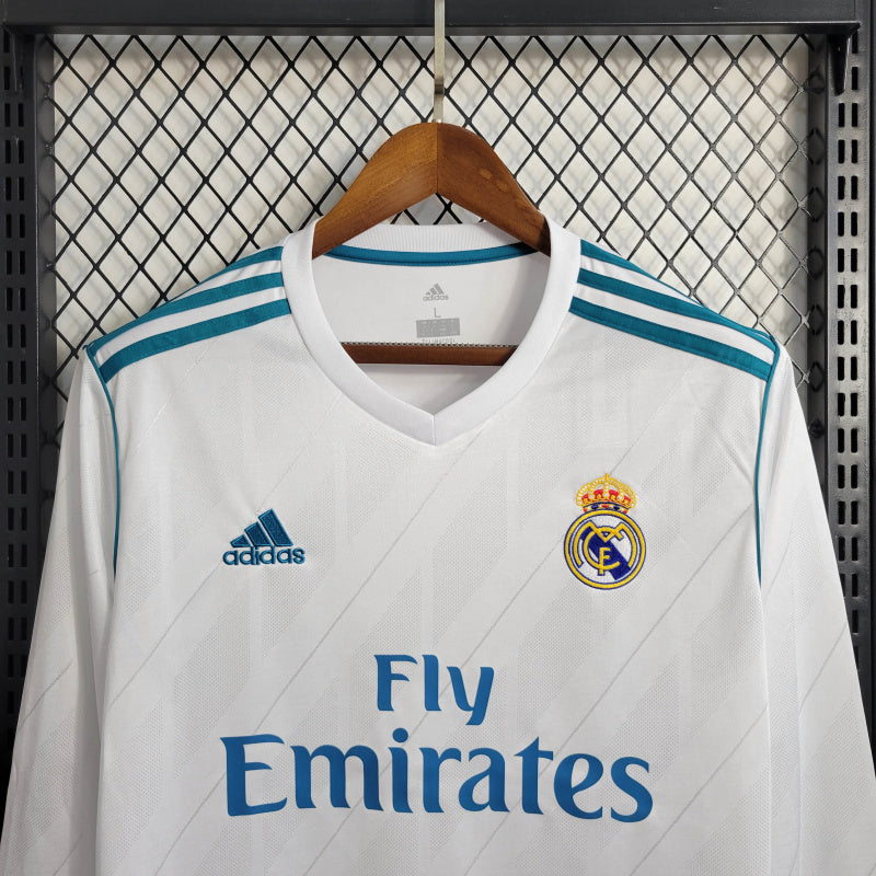 2017/2018 Real Madrid Thuis Lange Mouwen