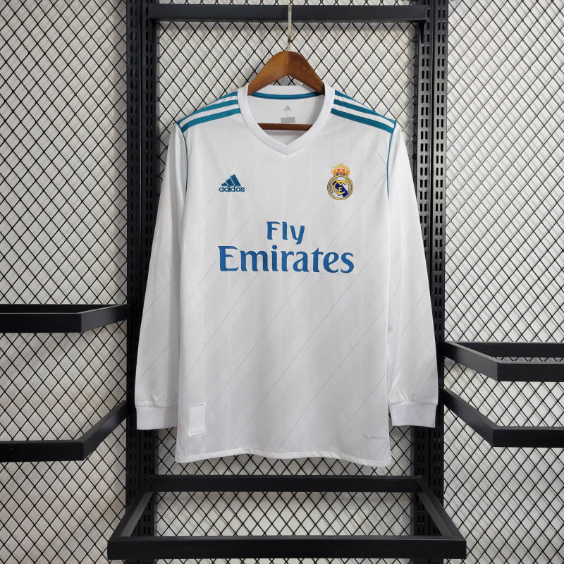 2017/2018 Real Madrid Thuis Lange Mouwen