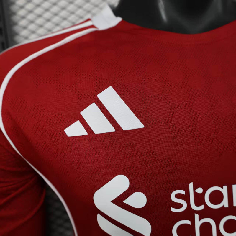 2025/2026 Liverpool Thuis Lange Mouwen