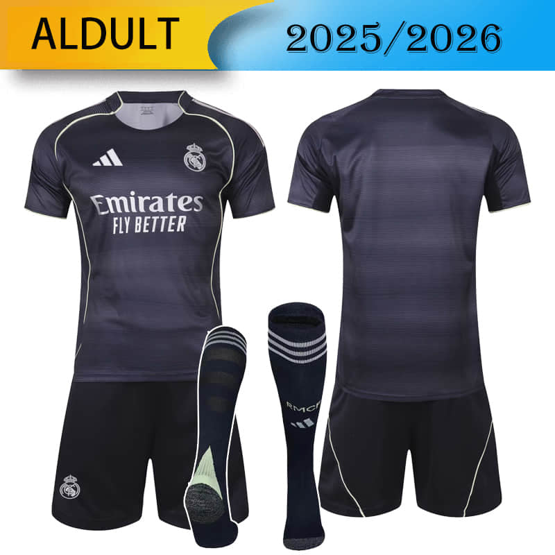 2025/2026 Real Madrid Uit Tenue