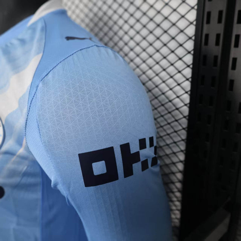 2025/2026 Manchester City Thuis Lange Mouwen