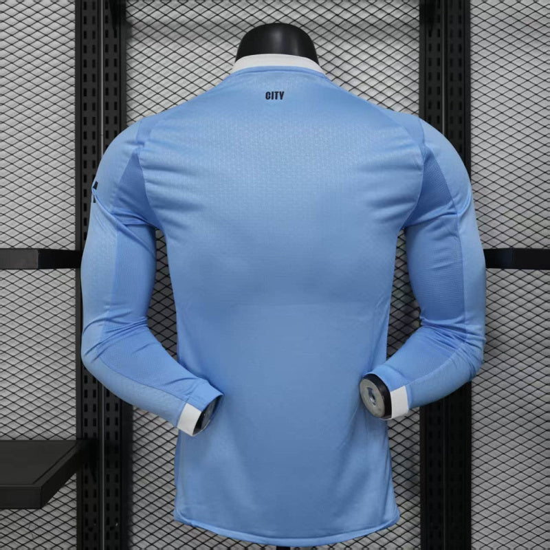 2025/2026 Manchester City Thuis Lange Mouwen