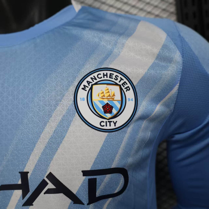 2025/2026 Manchester City Thuis Lange Mouwen