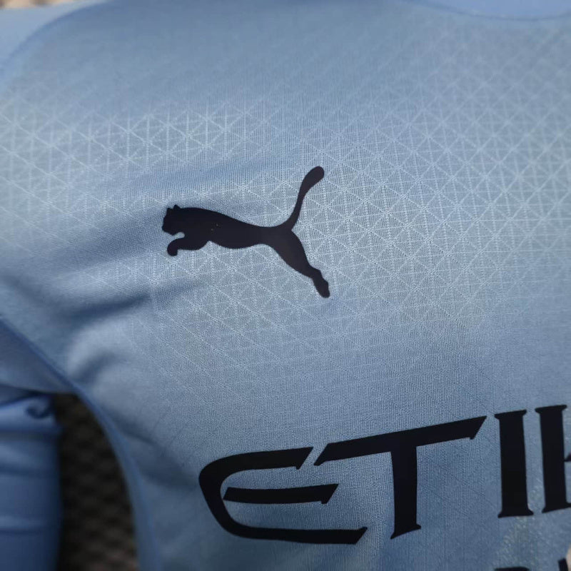 2025/2026 Manchester City Thuis Lange Mouwen
