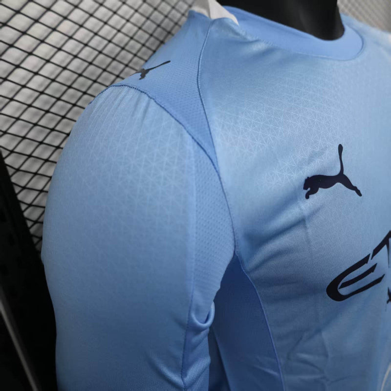 2025/2026 Manchester City Thuis Lange Mouwen