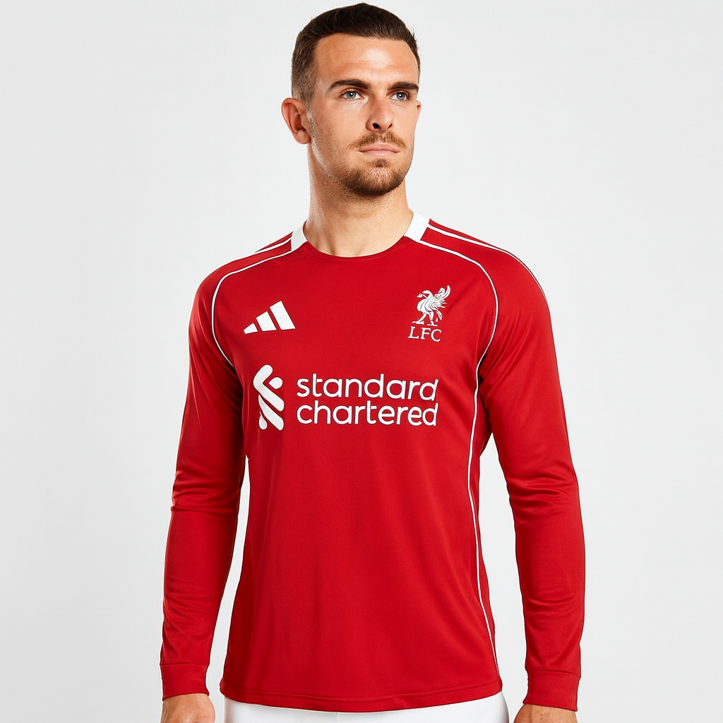2025/2026 Liverpool Thuis Lange Mouwen
