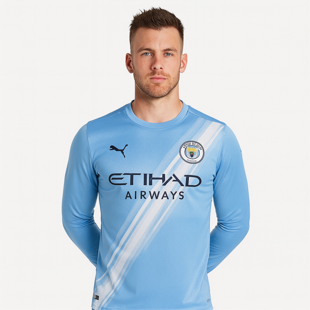 2025/2026 Manchester City Thuis Lange Mouwen