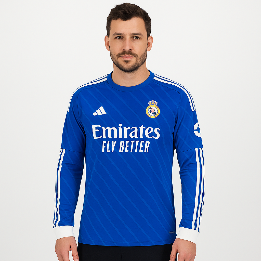 2025/2026 Real Madrid 3e Shirt Lange Mouwen