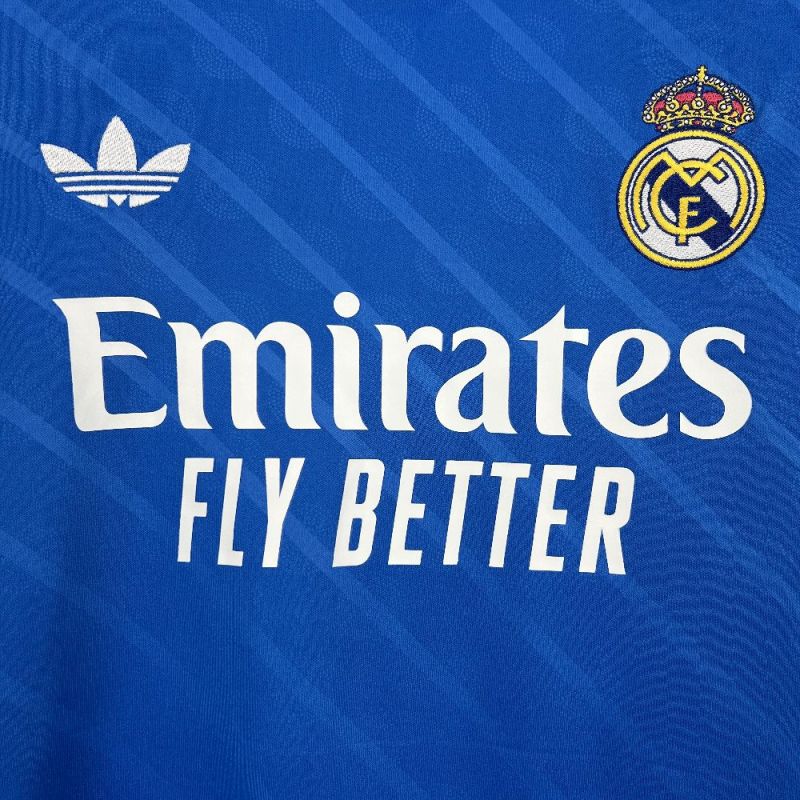 2025/2026 Real Madrid 3e Shirt Lange Mouwen