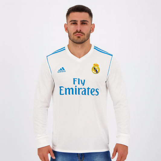 2017/2018 Real Madrid Thuis Lange Mouwen